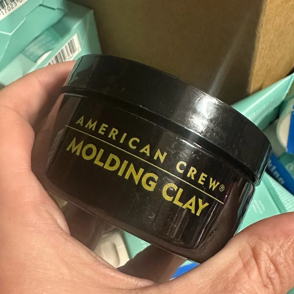 American Crew Men's Hair Molding Clay Styling Gel Strong Hold & Medium Shine